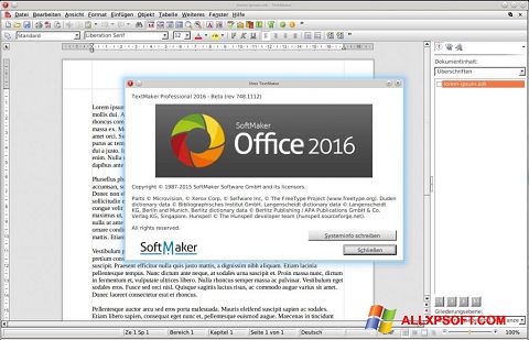 Снимак заслона SoftMaker Office Windows XP