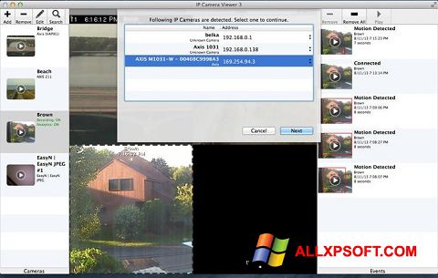 Снимак заслона IP Camera Viewer Windows XP