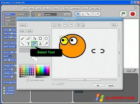 Снимак заслона Scratch Windows XP
