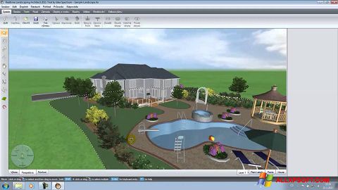 Снимак заслона Realtime Landscaping Architect Windows XP