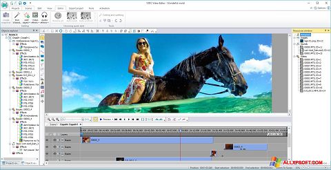 Снимак заслона Free Video Editor Windows XP