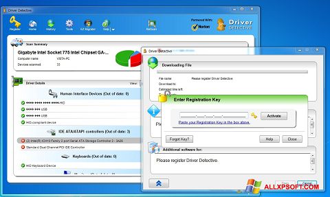 Снимак заслона Driver Detective Windows XP