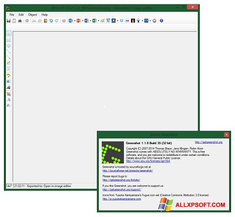 Снимак заслона Greenshot Windows XP