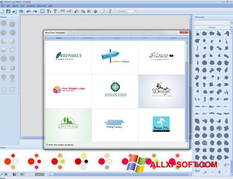 Снимак заслона Sothink Logo Maker Windows XP