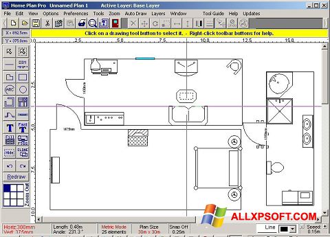 Снимак заслона Home Plan Pro Windows XP