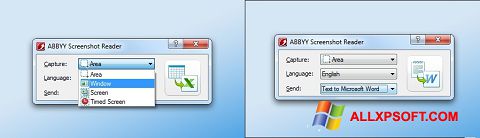 Снимак заслона ABBYY Screenshot Reader Windows XP