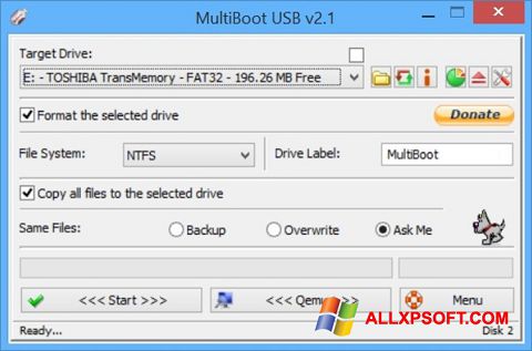 Снимак заслона Multi Boot USB Windows XP