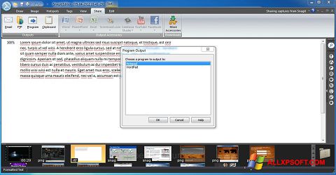 Снимак заслона Snagit Windows XP