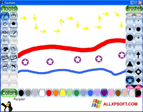 Снимак заслона Tux Paint Windows XP