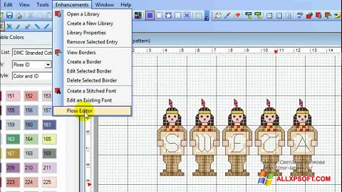 Снимак заслона Stitch Art Easy Windows XP