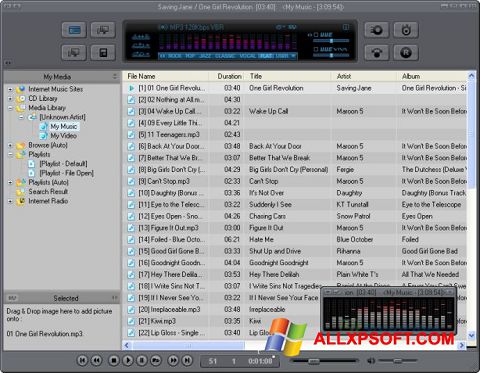 Снимак заслона JetAudio Windows XP
