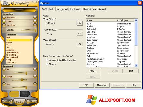 Снимак заслона Scramby Windows XP