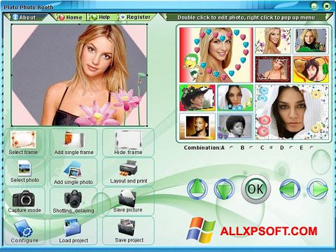 Снимак заслона Photo Booth Windows XP
