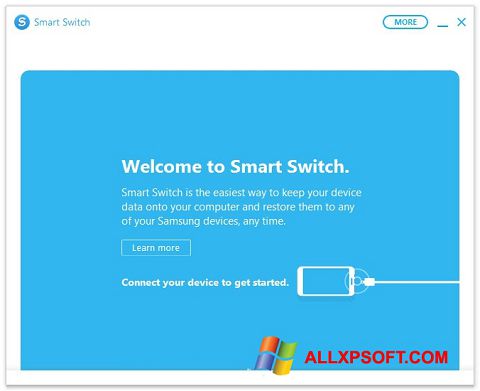 Снимак заслона Samsung Smart Switch Windows XP