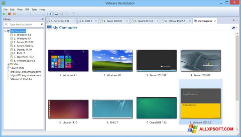Снимак заслона VMware Workstation Windows XP