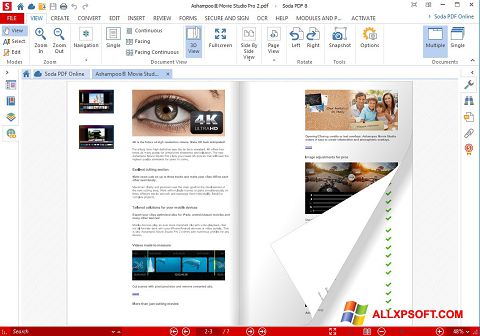 Снимак заслона Soda PDF Windows XP