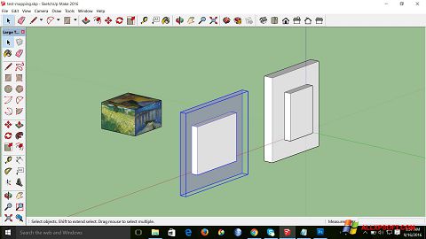 Снимак заслона SketchUp Make Windows XP