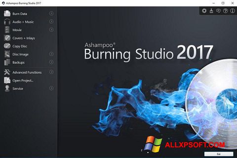 Снимак заслона Ashampoo Burning Studio Windows XP