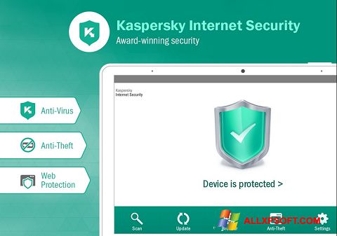 Снимак заслона Kaspersky Internet Security Windows XP